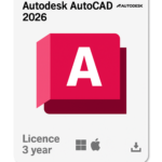 Autodesk AutoCAD All Apps for Windows and Mac 3-Year License