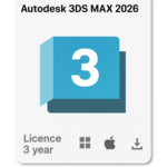 Autodesk 3DS MAX 2026 3-Year Subscription for Windows and Mac