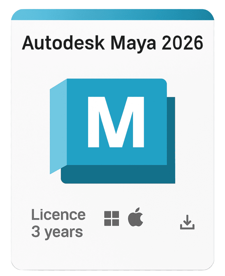Autodesk Maya 2026 3-Year Subscription for Windows and Mac