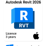 Autodesk Revit 2026 3-Year Subscription for Windows and Mac