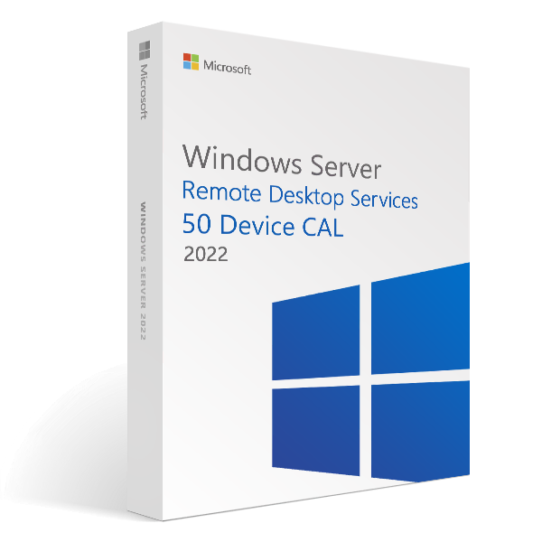 Windows Server 2022 RDS 50 Device CAL Digital License Key – Official Activation