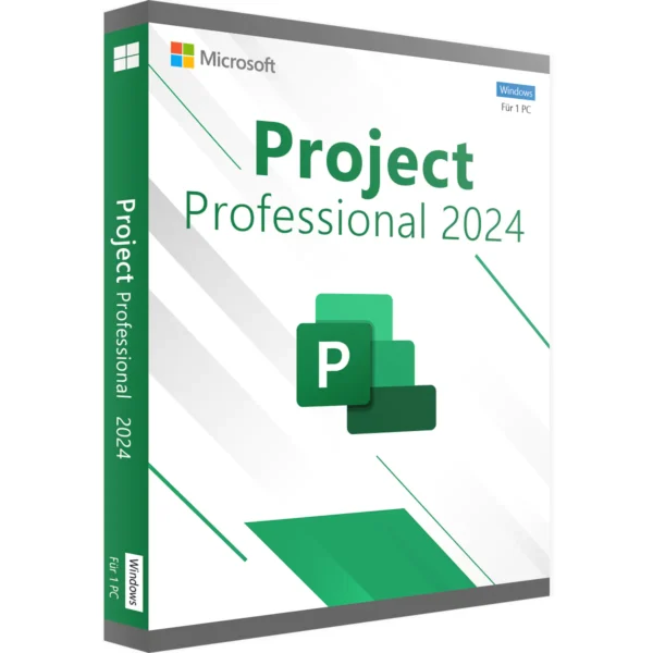 Microsoft Project 2024 Professional LTSC digital license key activation for Windows